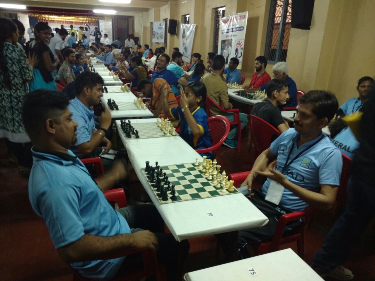 19th National Chess deaf , Tirur, Kerala, 21 - 25 FEB 2017